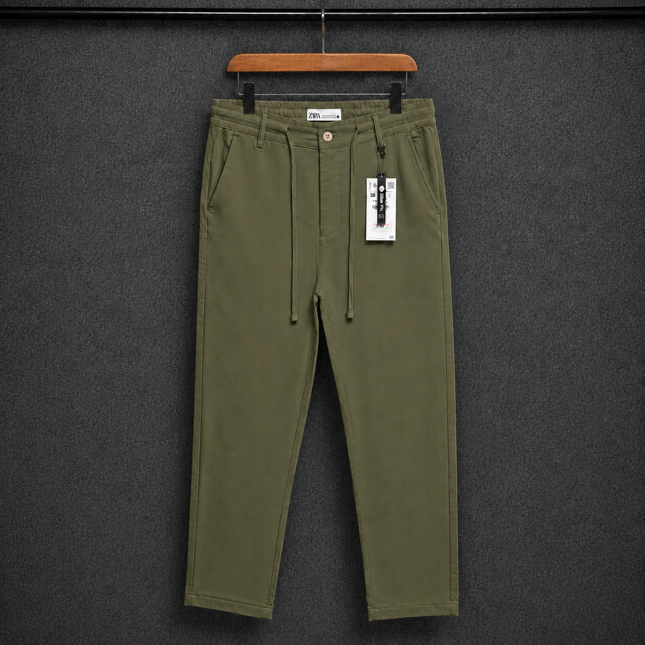Cotton Pant Style - Olive