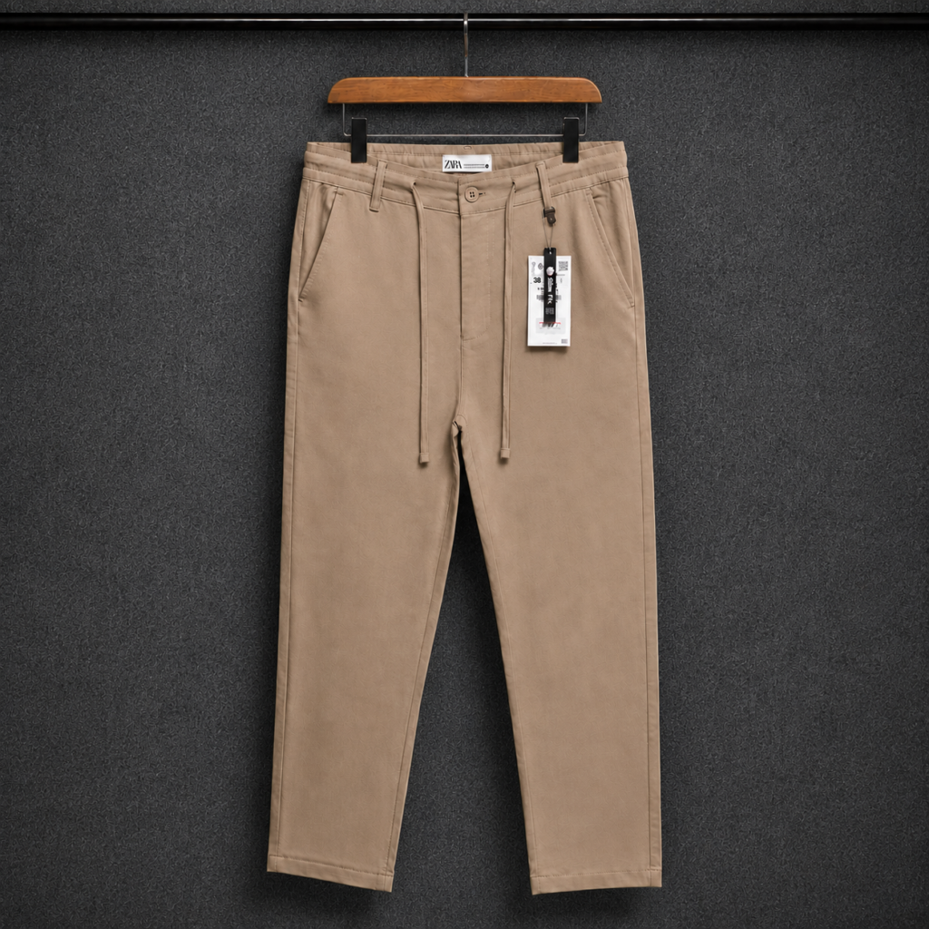 Cotton Pant Style - Khaki